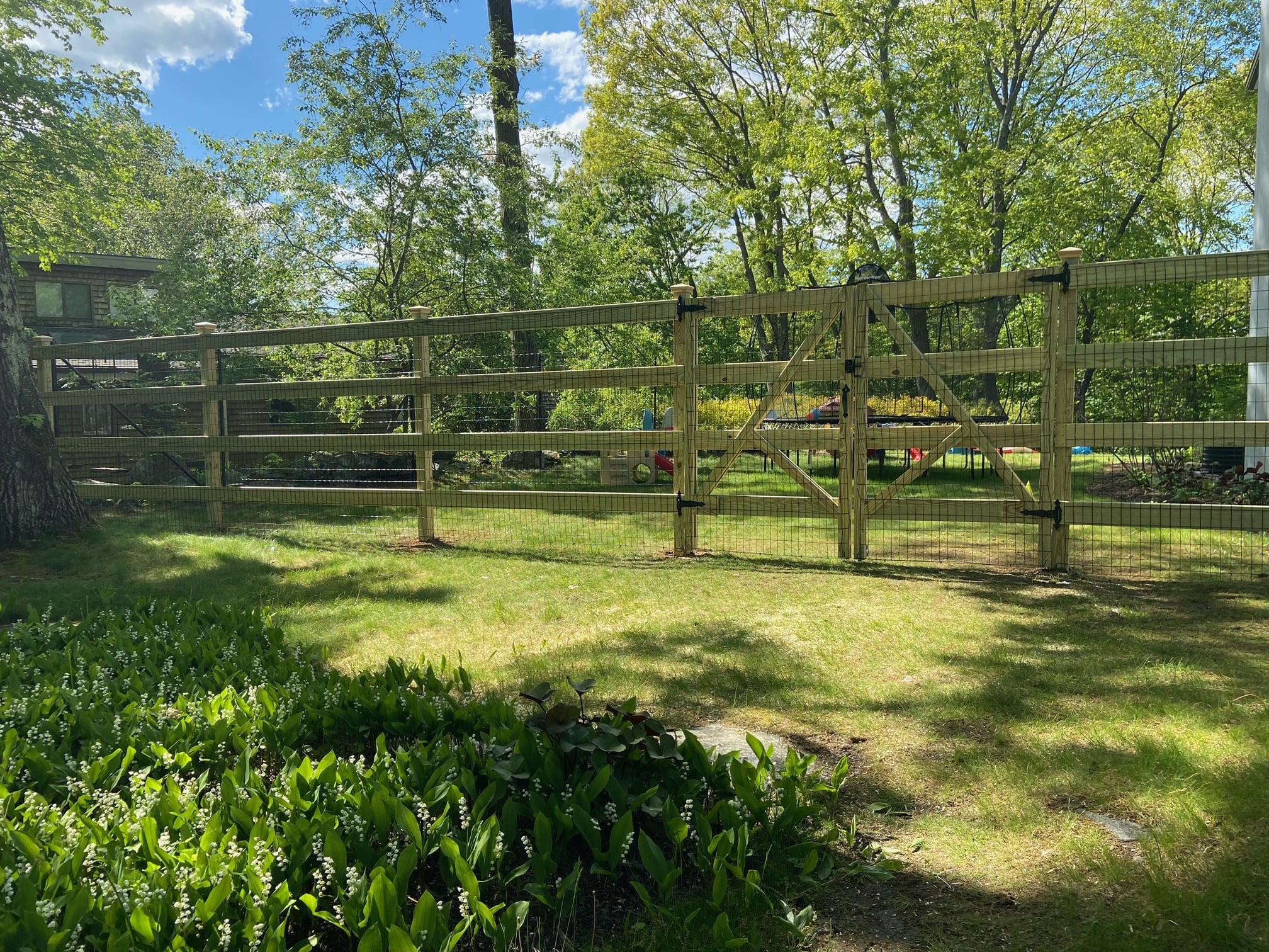 paddock fence